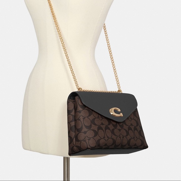 Coach Bags Coach Tammie Shoulder Bag In Signature Canvas Poshmark